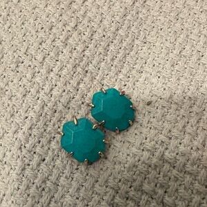 Kendra Elegant Turquoise Earrings